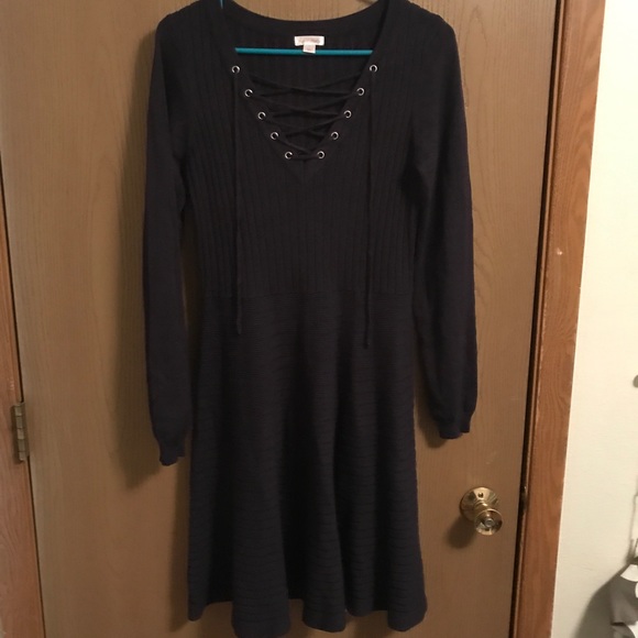Xhilaration Sweater Dress - Picture 1 of 4